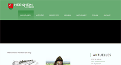 Desktop Screenshot of herxheimamberg.de